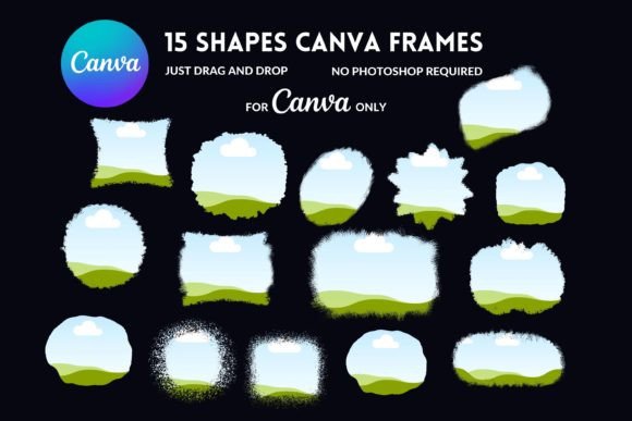 15 Editable Canva Frames: Instant Polish for Your Visuals