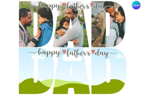 Celebrate Dad with a Personalized Canva Frame