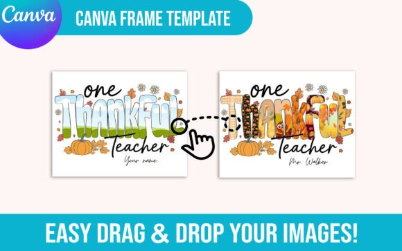 Celebrate Your Favorite Teacher: The Custom Thanksgiving Canva Frame