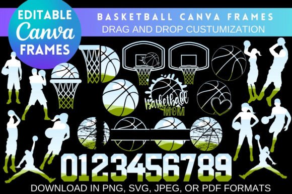 Customizable Basketball Canva Frames: Your Fast Track to Pro Designs