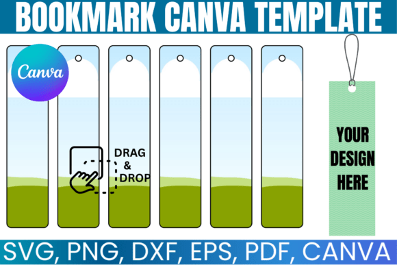 Design Your Story: The Custom Bookmark Template