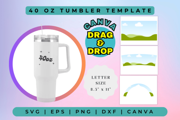 Mastering the 40oz Tumbler Template: A Designer’s Guide