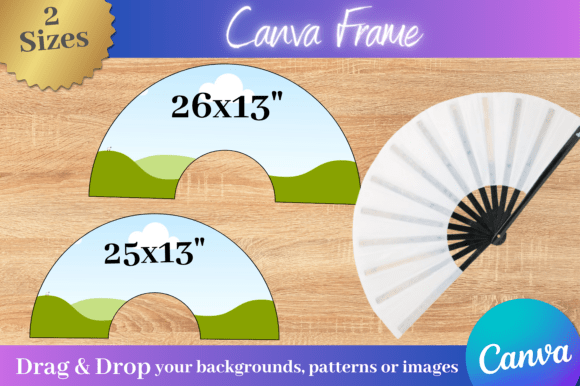 Unlock Creative Potential with Clack Fan Canva Frame 2 Sizes